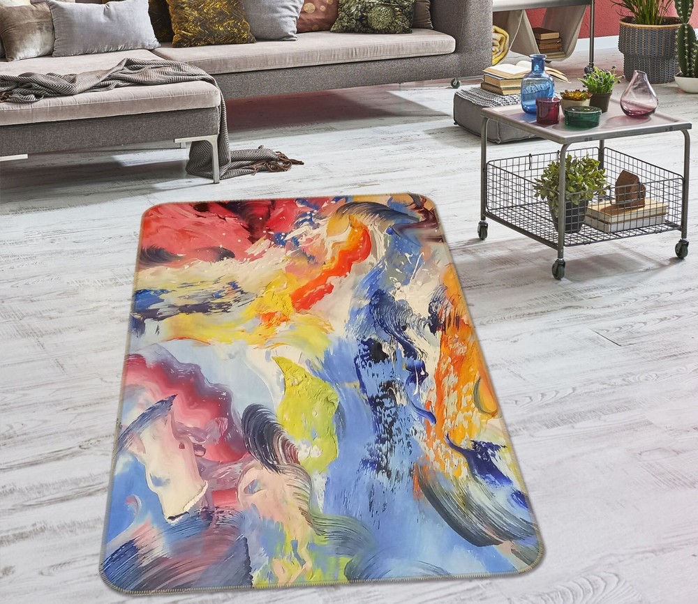 3D Painted Art ZHUC2322 Game Non Slip Carpet Mat Photo Carpet Amy