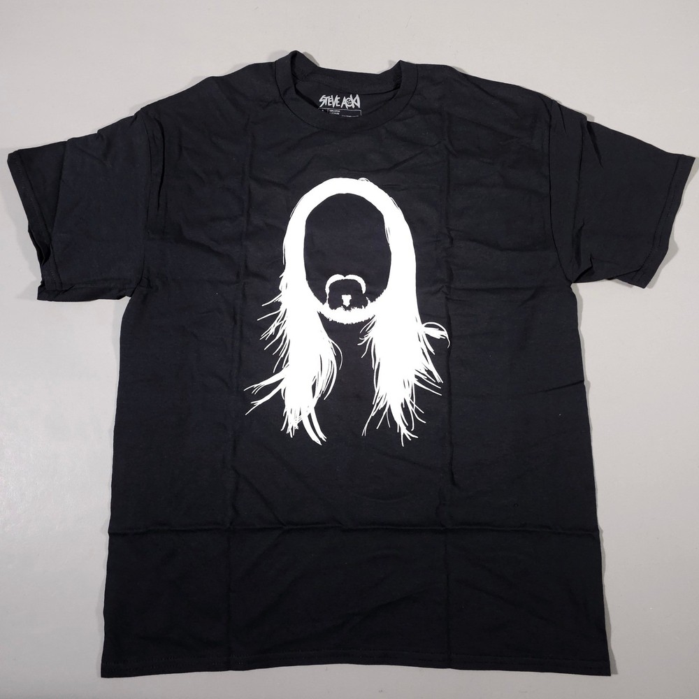 Steve Aoki T Shirt Mens Large Black Dim Mak Collection Graphic Tee USA Made