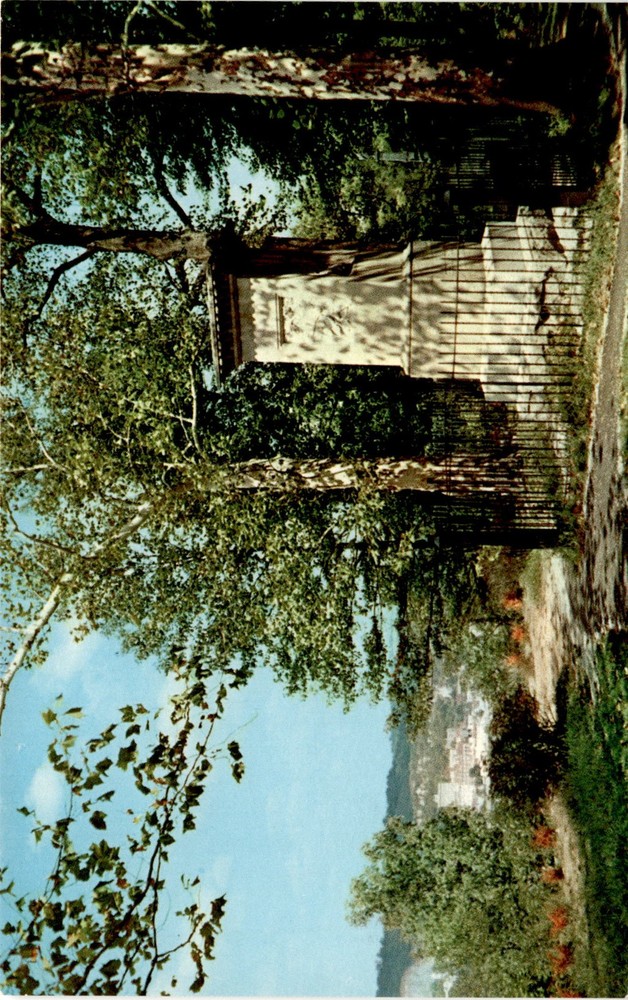 Daniel Boone's Grave, Frankfort, Kentucky, Frankfort Cemetery, Postcard