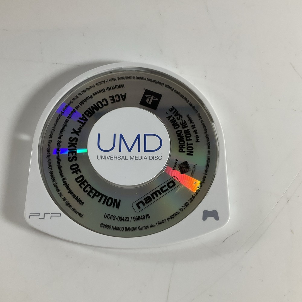 Ace Combat X Skies Of Deception Sony PSP Game - Disc Only - PAL - Free P&P-image