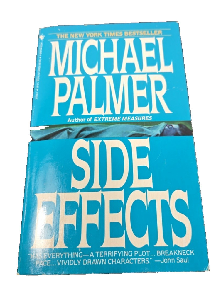 Side Effects : A Novel by Michael Palmer (1995, Mass Market)