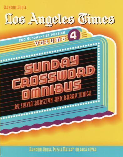 Los Angeles Times Sunday Crossword Omnibus, Paperback by Bursztyn, Sylvia; Tu...