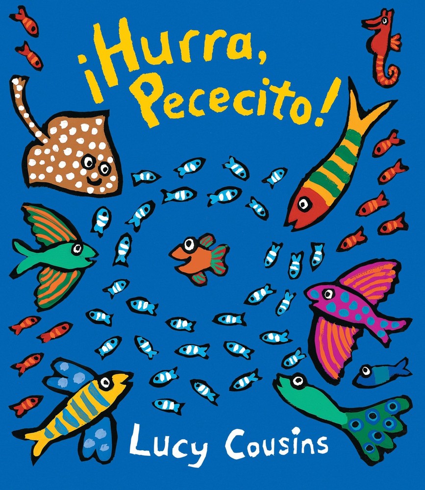 �Hurra, Pececito!: (Un libro de cart�n con rimas para beb�s y ni�os peque�os co,