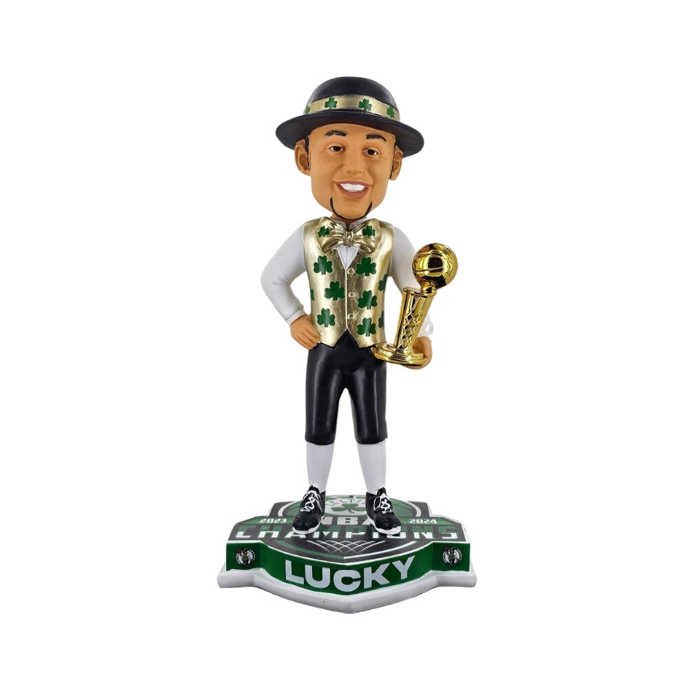 Boston Celtics Mascot Lucky 2024 NBA Champions 8