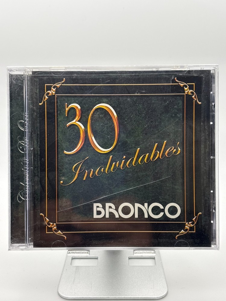 Bronco 30 Inolvidables CD 2003 Fonovisa Regional Mexicano Grupero
