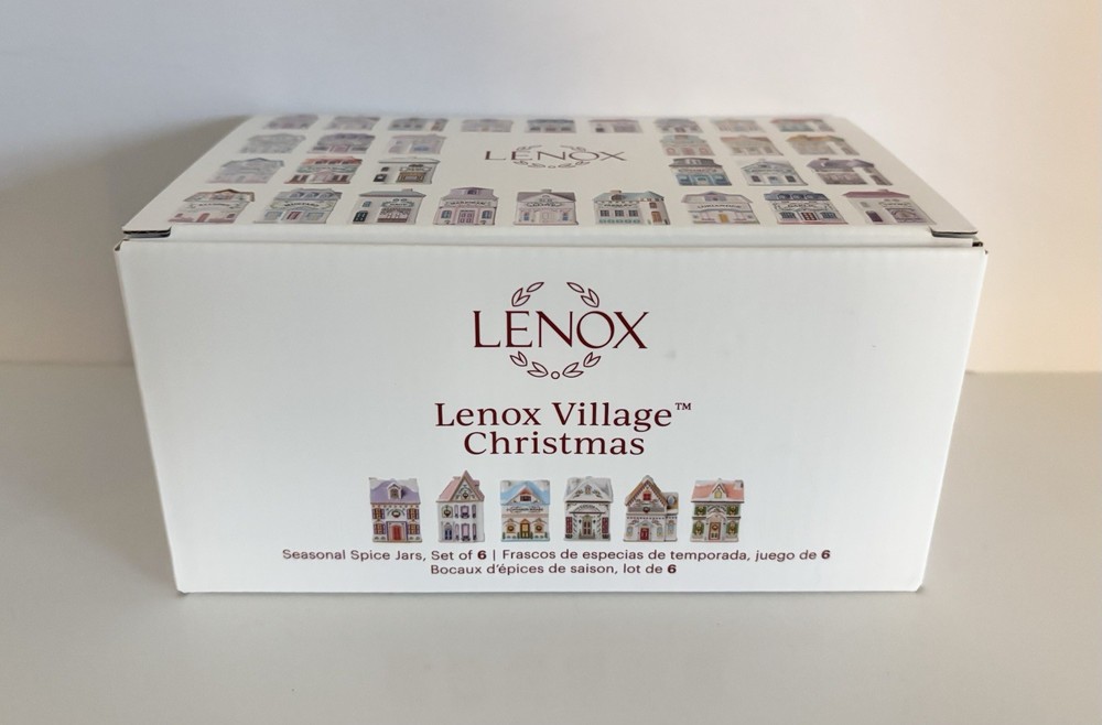 Lenox Spice Village Christmas - EMPTY BOX ONLY - NO JARS