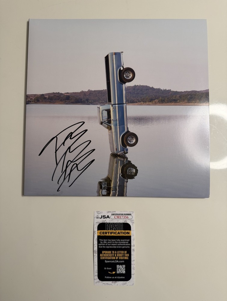 Post Malone Autographed F-1 Trillion Vinyl Record Country Star JSA COA
