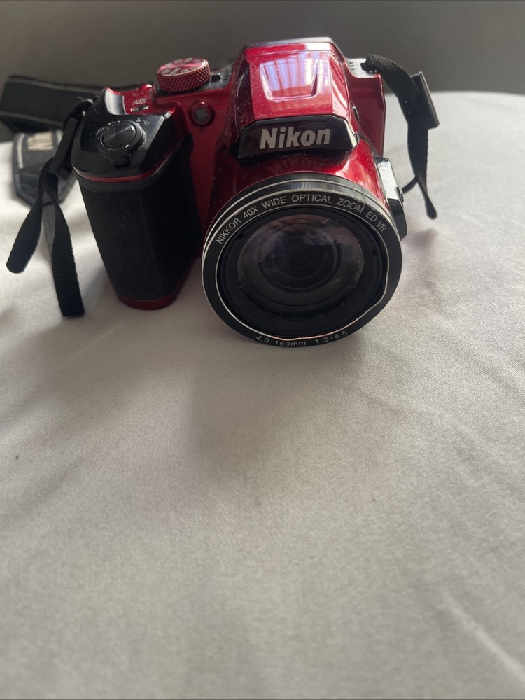 Nikon COOLPIX B500 16.0MP Digital Camera - Red.. Not Working For Parts