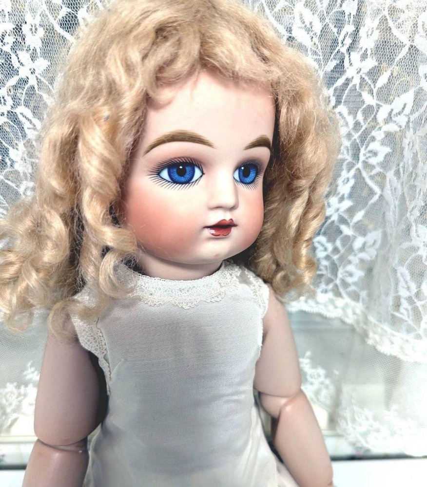 Gautier Repro Bisque Doll France 48cm Collectible Vintage Collectible