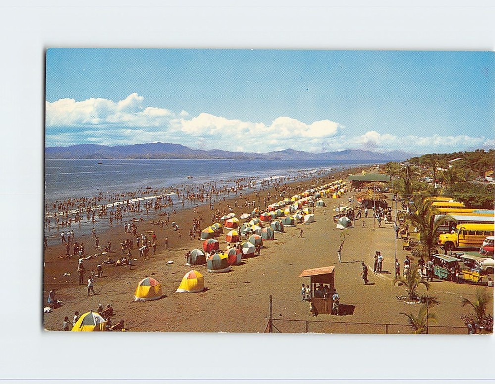 Postcard Puntarenas Beach Costa Rica
