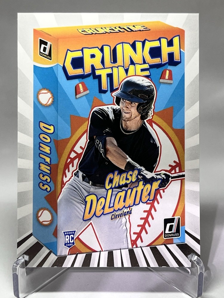 2026 Donruss CHASE DELAUTER Crunch Time #2 Cleveland Guardians