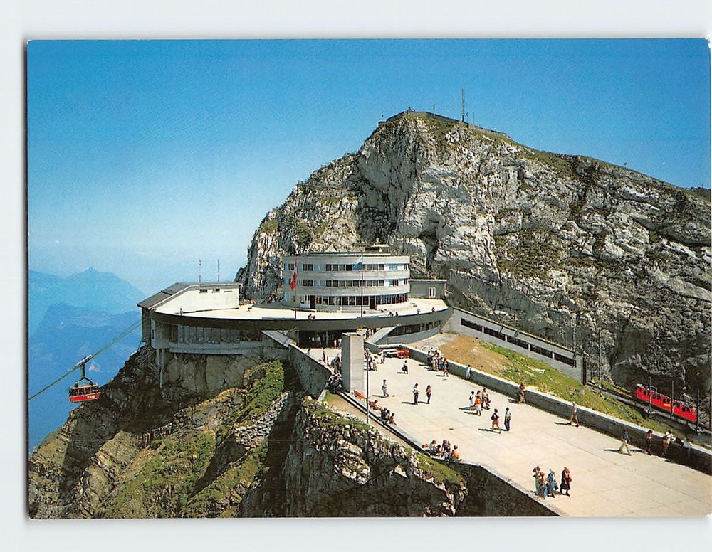 Postcard Pilatus Kulm Kriens Switzerland