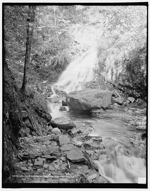 Photo:Veil Falls, Ossipee Mount Park, Lake Winnipesaukee, N.H.