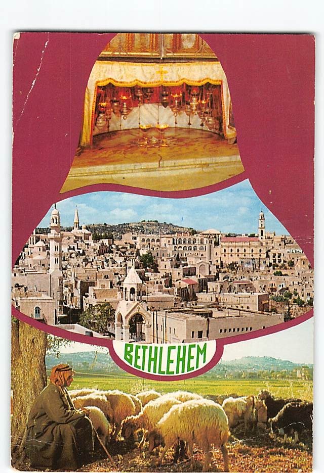 Postcard Scenes & Views Bethlehem Palestine