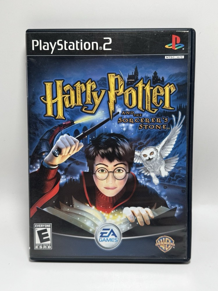 Harry Potter and the Sorcerer's Stone (Sony PlayStation 2, 2003) CIB Complete