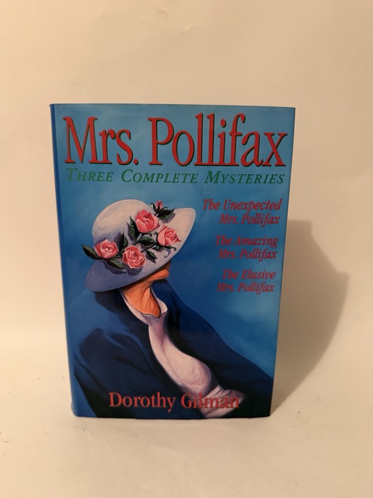 Dorothy Gilman Mrs. Pollifax Three Complete Mysteries Hardcover Dust Jacket