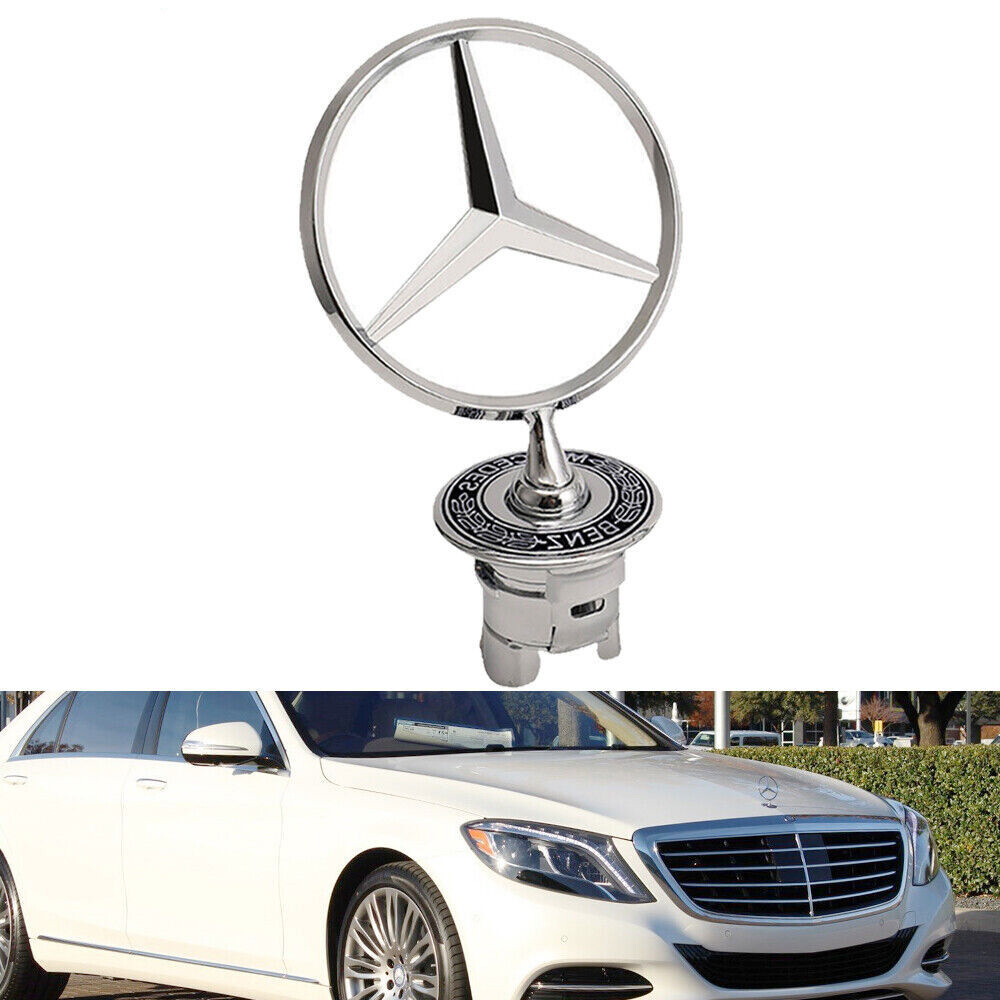 For Mercedes Benz Front Hood Star Emblem S430 C230 C280 CLK320 E300 E320 E500 US