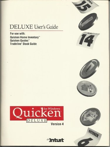 Quicken Deluxe Version 4 Users Guide