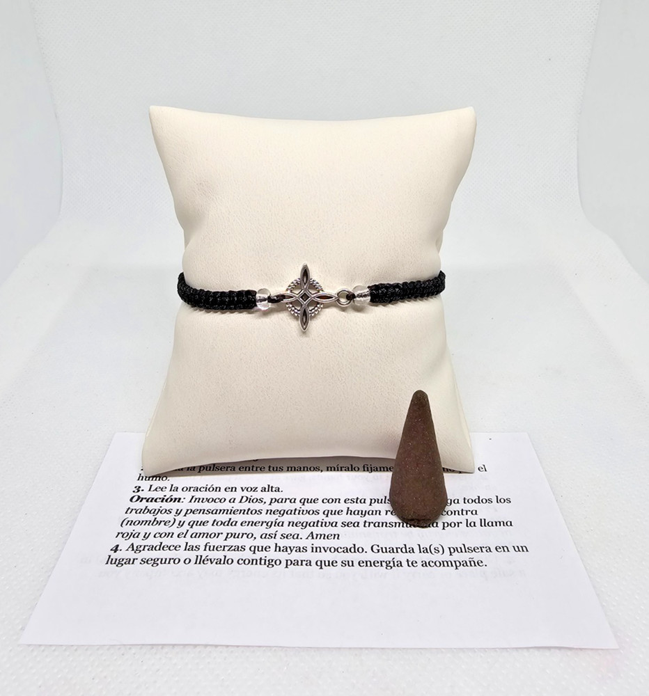Pulsera Nudo De Bruja / Witch's Knot Bracelet Para Proteccion Envidia Mal De Ojo