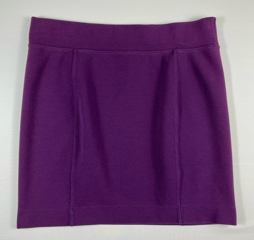 Lacoste Skirt Women's 46 US Size 12 Purple Mini Knit