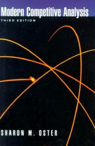 Modern Competitive Analysis by Oster, Sharon M., Good Book