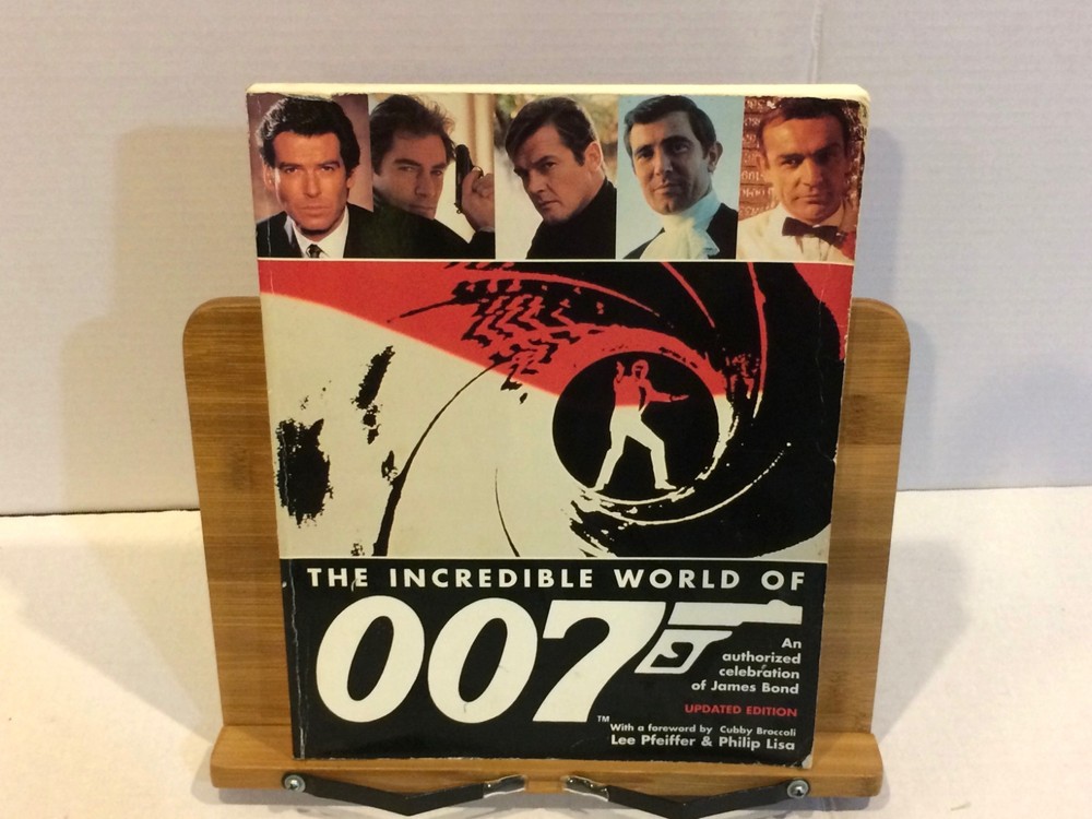 1995 The Incredible World of 007 Authorized Celebration of James Bond Book