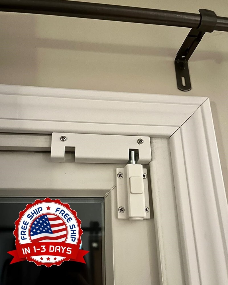 Sliding patio door lock for glass doors - new (1 unit)