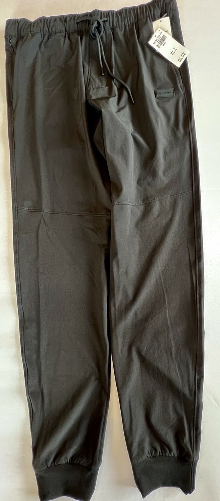 NWT Hollister Men’s Black Polyester Skinny Sport Jogger  Sz S