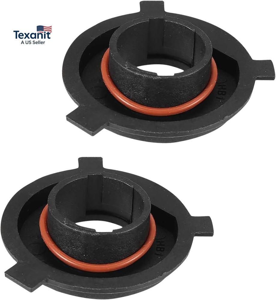 2PCS H4 Car LED Headlight Bulb Retainers, High-Performance Heat-Resistant & Shoc