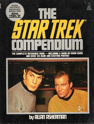 The Star Trek Compendium - Paperback, by Allan Asherman - Very Good