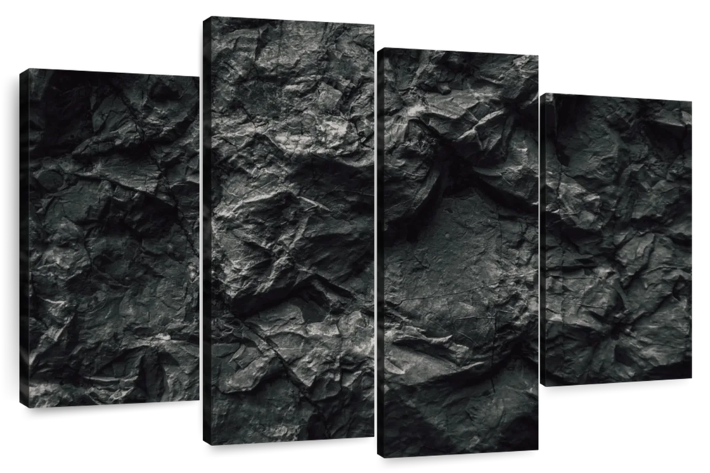 Black Stone Wall Art