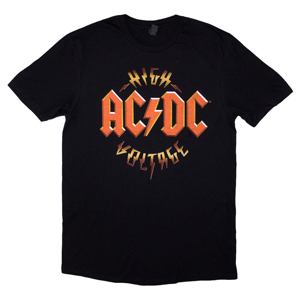 AC/DC High Voltage Rock and Roll Graphic T-Shirt for Fans