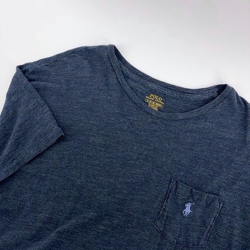Polo Ralph Lauren Shirt Mens XL Blue Classic Fit Crew Neck Short Sleeve Casual