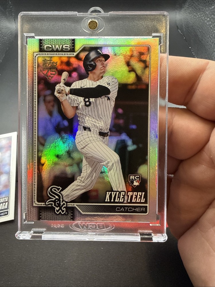 2026 Topps Series 1 Kyle Teel Silver Holo Foil SP 🔥 White Sox #201