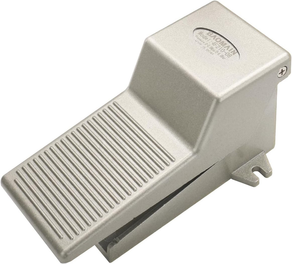 Pneumatic Foot Pedal Valve 1/4”PT 4F210-08 Foot Operated 5 Way 2 Position Direct