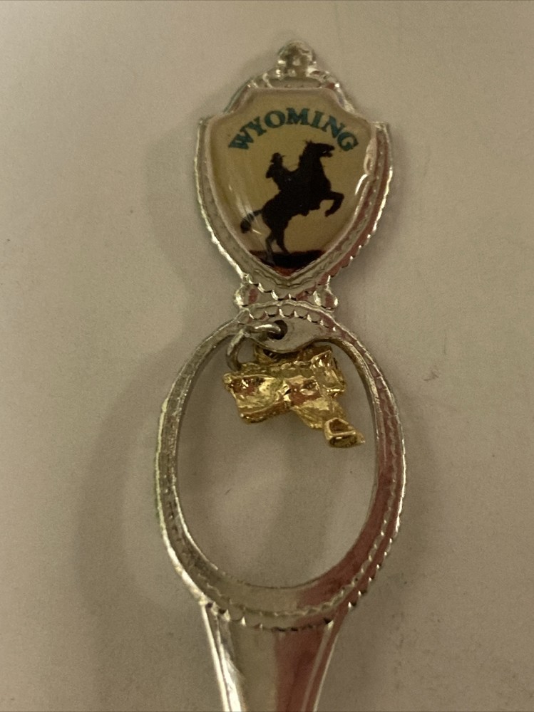 Wyoming Vintage Souvenir Spoon Collectible