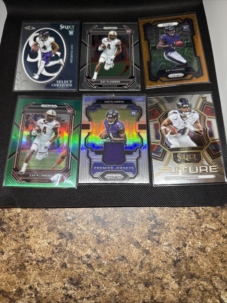 Zay Flowers Rookie Card Lot