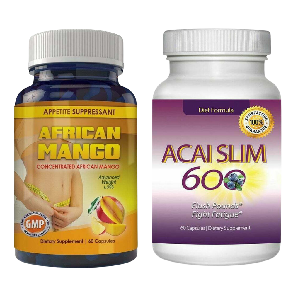 African Mango Extract Appetite Control & Acai Slim Berry Weight Loss Supplement-image
