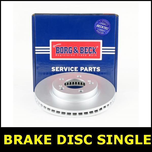 Brake Disc Single Front Fits SSANGYONG MUSSO 2.2 D22DTR MUSSO GRAND 8A4A