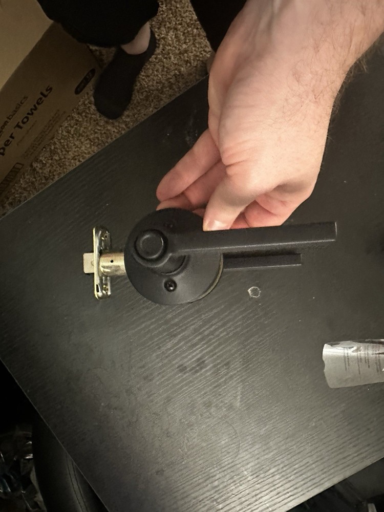 Schlage J40-SOL Solstice Privacy Door Lever Set (Formerly Dexter)