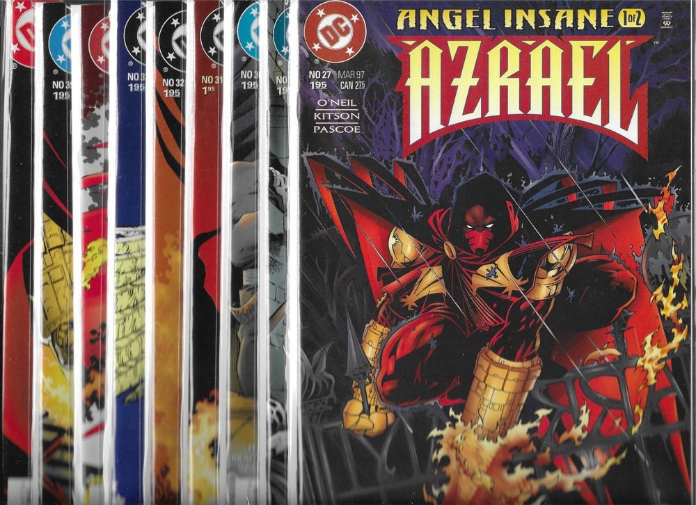 Azrael Lot Of 9 - #27 29 30 31 32 33 34 35 36 (Nm-) High Grade Dc Comics, Batman