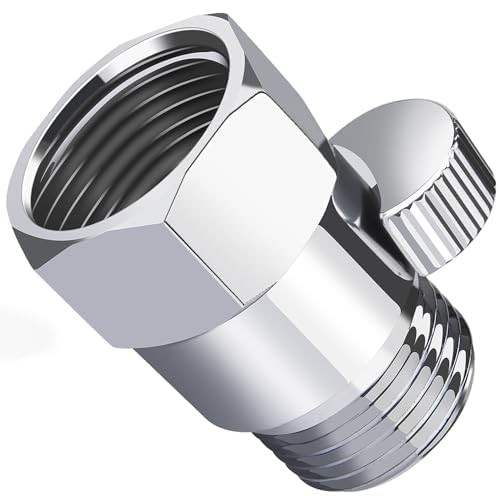 Brass Shower Flow Control Valve: Shower Head Shut Off Valve(Female and Male)
