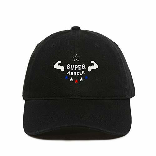 Super Abuelo Dad Baseball Cap Embroidered Cotton Adjustable Dad Hat-image