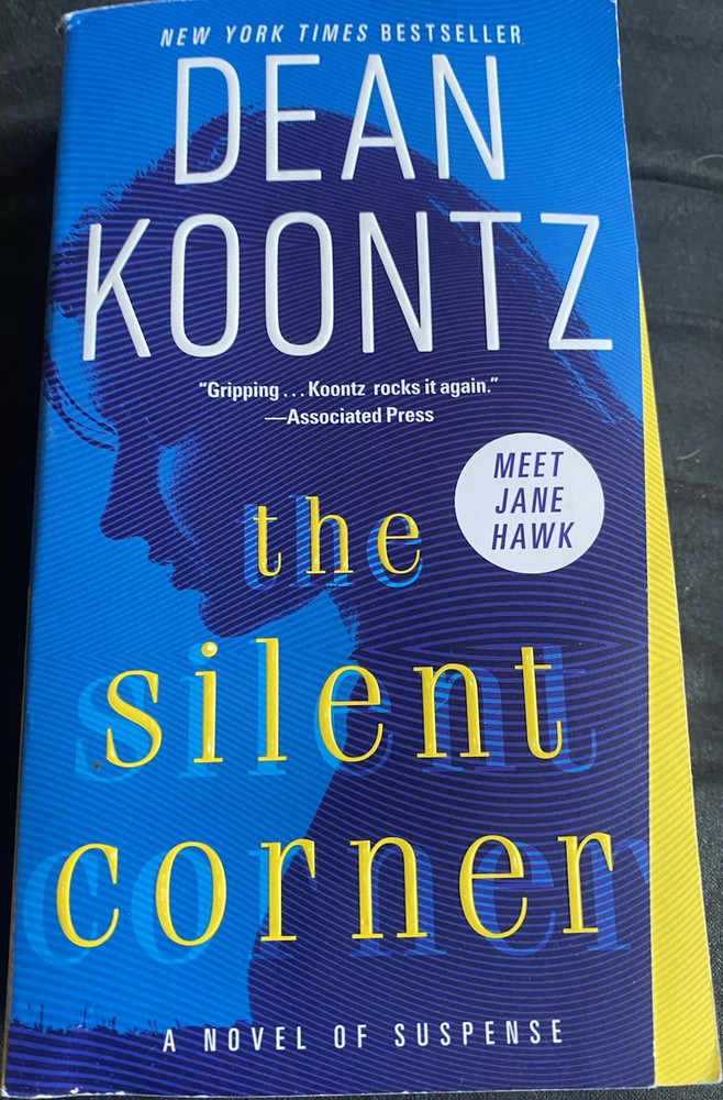 Dean Koontz The Silent Corner Hardcover Suspense Jane Hawk Series Fiction