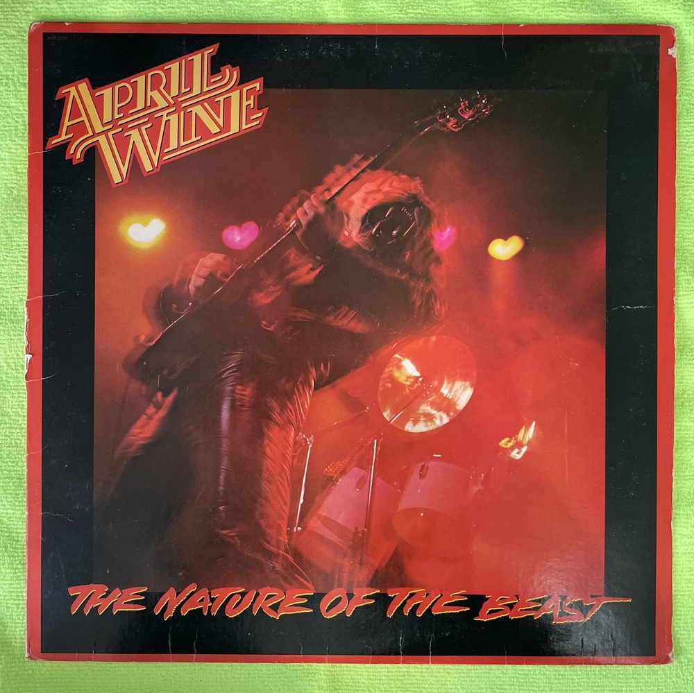April Wine- The Nature Of The Beast  LP 1981 Capitol Record Album VG / VG Jojo's
