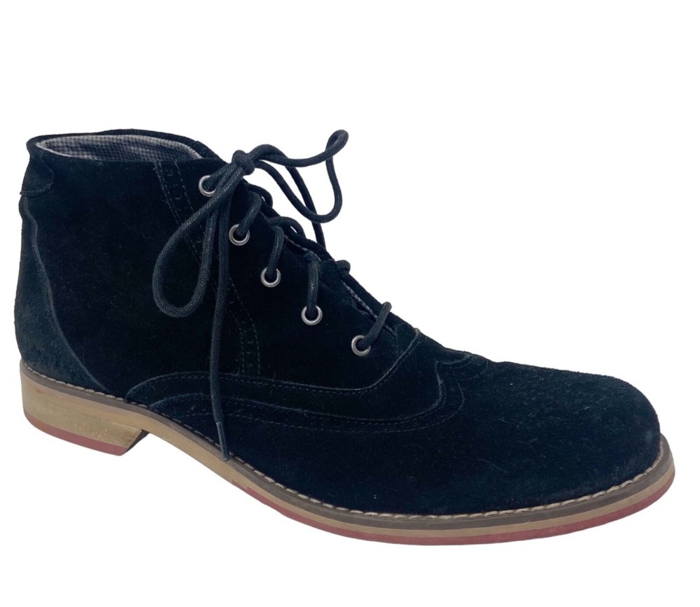 Wolverine 1883 Wing Tip Suede Chukka Boots for Men Size 10M