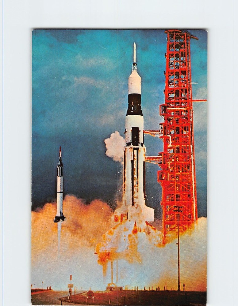 Postcard The Mercury Redstone Kennedy Space Center NASA Merritt Island FL USA
