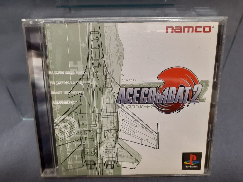 SONY PLAYSTATION 1 PS1 ACE COMBAT 2 Japanese version boxed-image