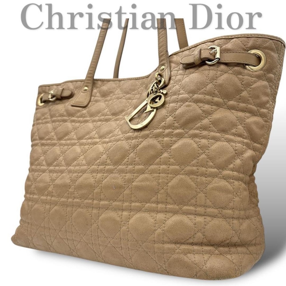 Christian Dior Y2K Pana Canage Tote Bag Authentic Pre-Owned