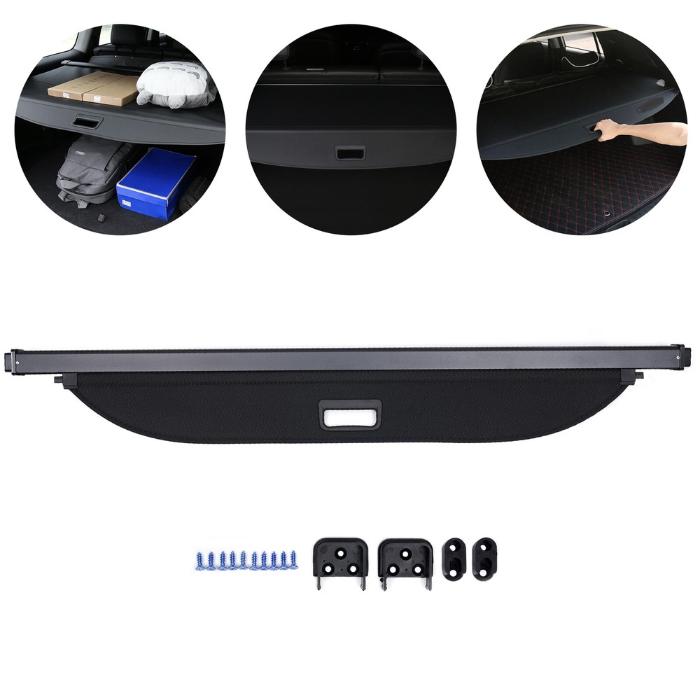 For 2020-2022 2023 Kia Seltos Trunk Car Cargo Cover Security Shield Shade Decor
